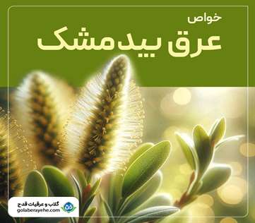 خواص عرق بیدمشک